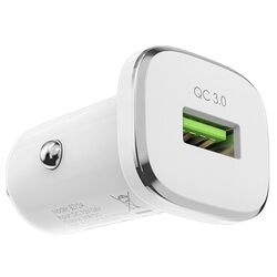 Автомобильное зарядное устройство Borofone BZ12A Lasting (White) Thumb