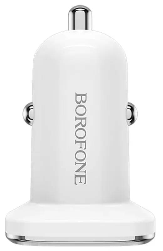 Автомобильное зарядное устройство Borofone BZ12A Lasting (White)