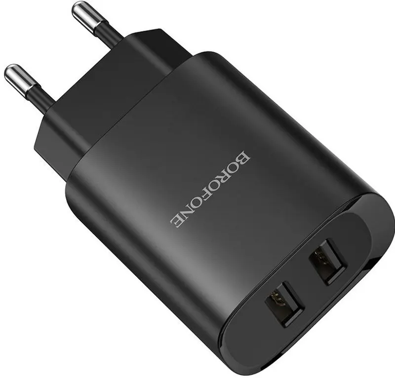 Incarcator Borofone BN2 Super Fast + Micro-USB Cable (Black)