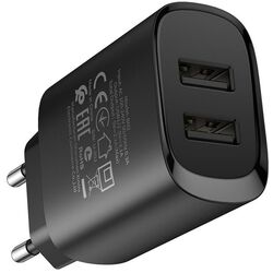 Incarcator Borofone BN2 Super Fast + Micro-USB Cable (Black) Thumb