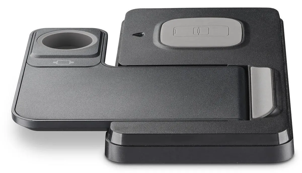 Incarcator fara fir 3in1 CellularLine Triple Station (Black)