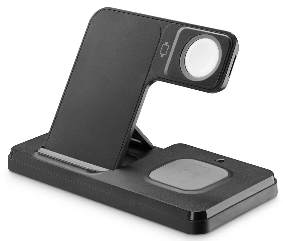 Incarcator fara fir 3in1 CellularLine Triple Station (Black)