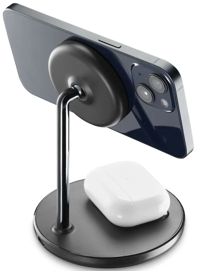 Incarcator fara fir Cellularline Mag Duo (Black)