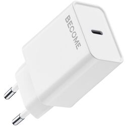 Incarcator Cellularline Become USB-C 20W (White)