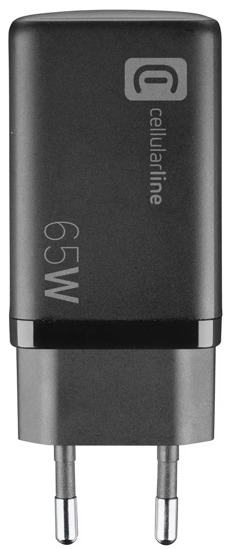 Зарядное устройство Cellularline Multipower Micro 65W (Black)