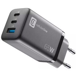 Incarcator Cellularline Multipower Micro 65W (Black)