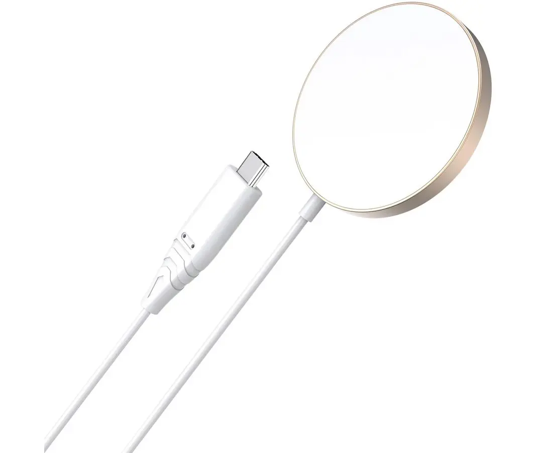 Incarcator fara fir Choetech T518-F (White/Gold)