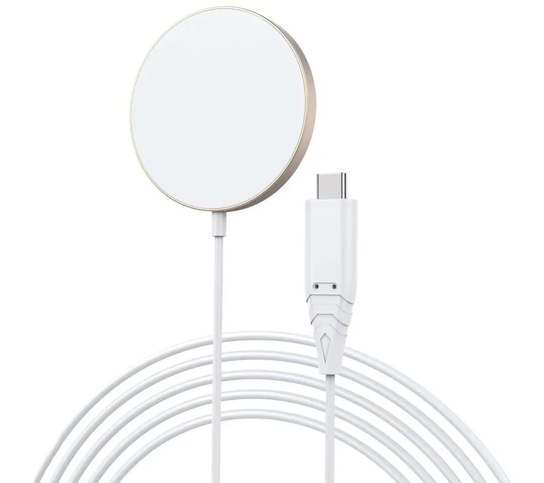 Incarcator fara fir Choetech T518-F (White/Gold)