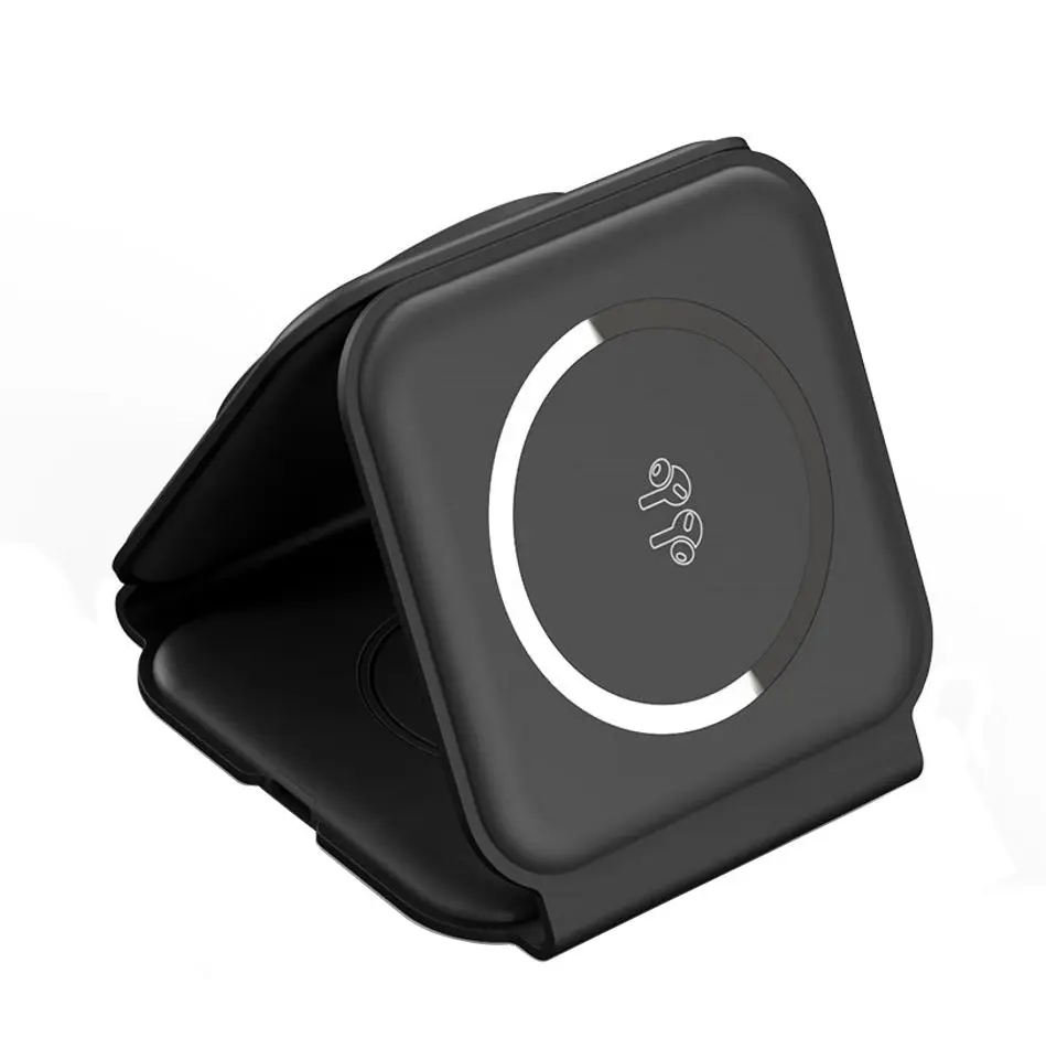 Incarcator wireless 3in1 Choetech T588-F (Black) - 2