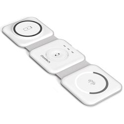 Incarcator wireless 3in1 Choetech T588-F (White)