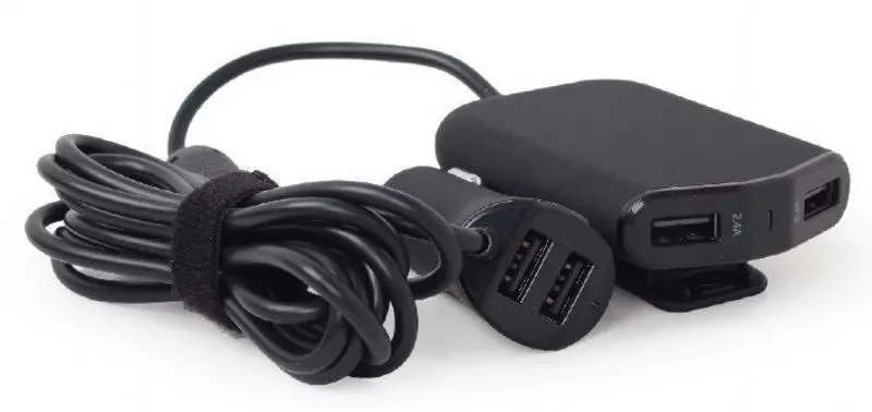 Incarcator auto Energenie EG-4U-CAR-01 (Black)