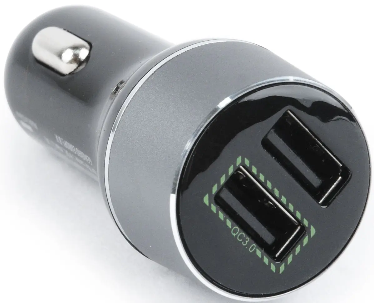 Încărcător auto Gembird EG-U2QC3-CAR-01 (Black) - 2