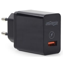 Зарядное устройство Gembird EG-UQC3-01 (Black) Thumb