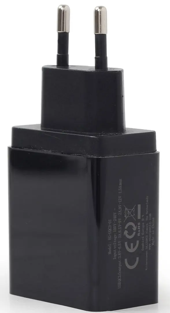 Зарядное устройство Gembird EG-UQC3-01 (Black) - 5