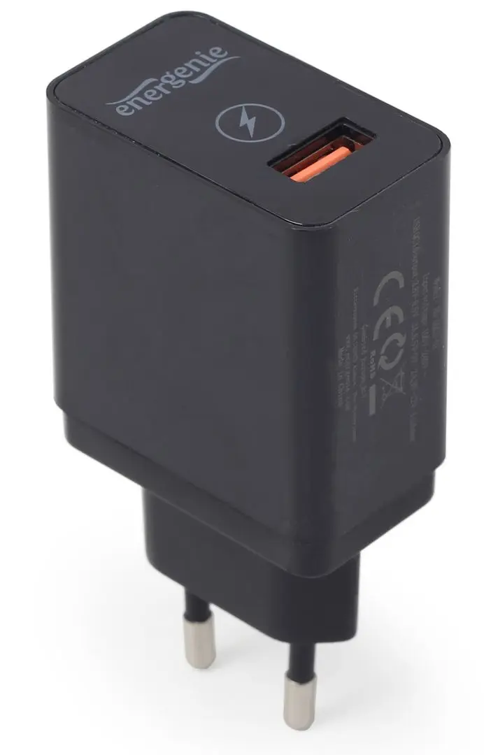 Зарядное устройство Gembird EG-UQC3-01 (Black)