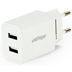 Зарядное устройство Gembird Energenie EG-U2C2A-03-W (White)