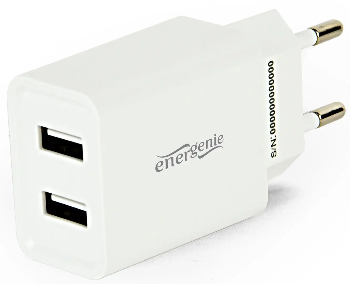 Зарядное устройство Gembird Energenie EG-U2C2A-03-W (White)