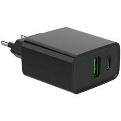 Incarcator Gembird TA-UC-PDQC20-01-BK 20W (Black) Thumb