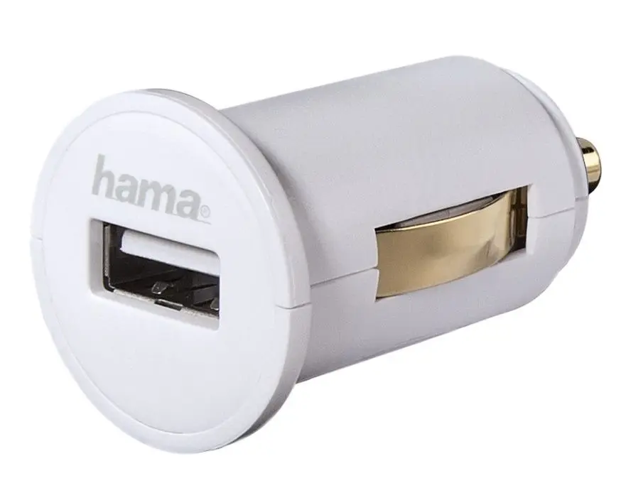 Incarcator auto Hama Piccolino 119432 + Lightning (White) - 2