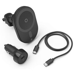 Set de incarcatoare Hama MagCharge Car FC15 187268 (Black)