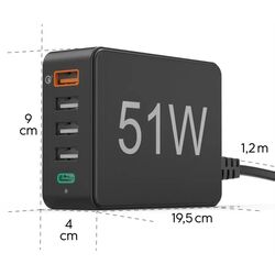 Зарядное устройство Hama 201630 (Black) Thumb