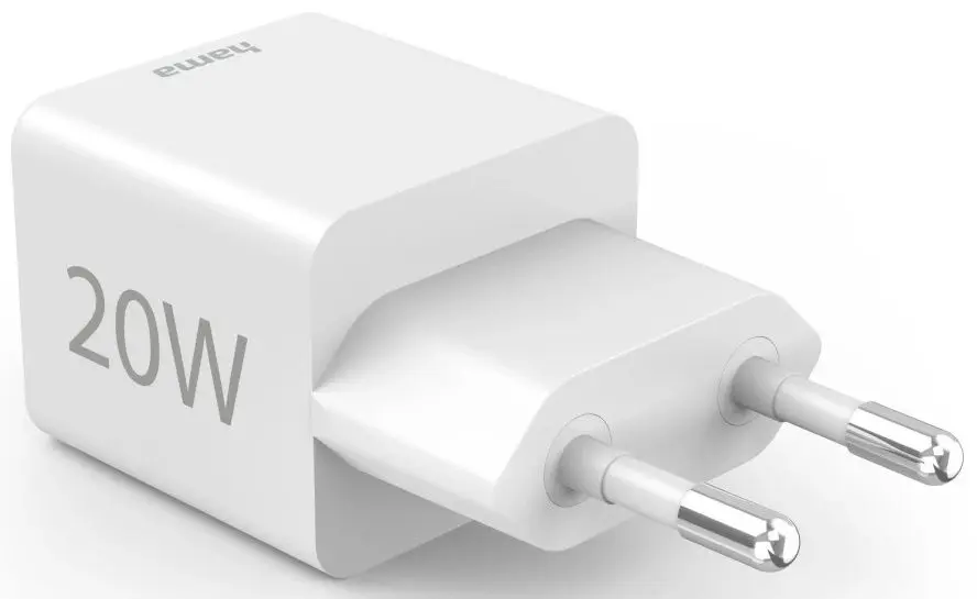 Зарядное устройство Hama Mini 201991 20W (White)