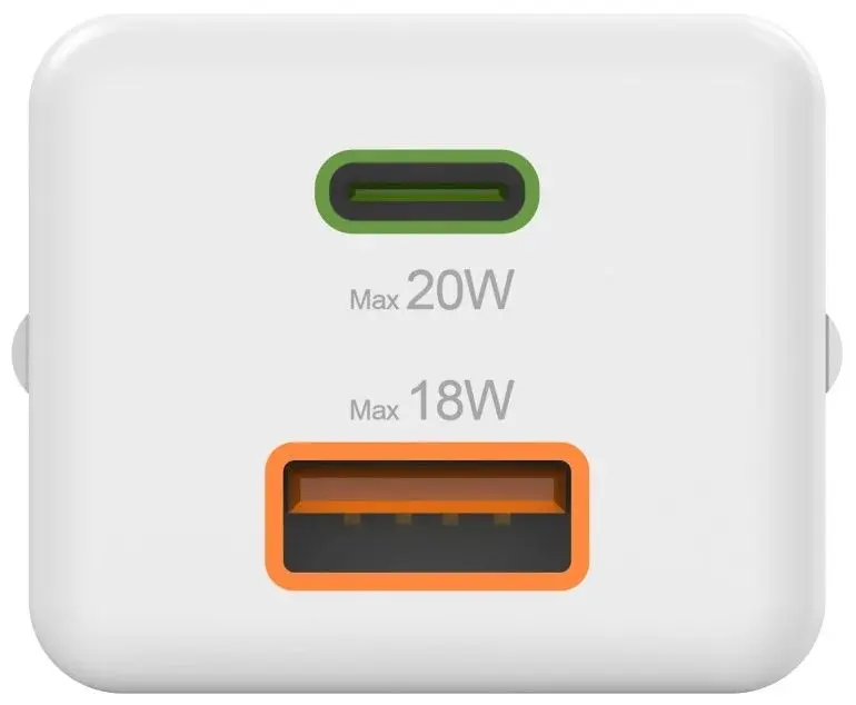 Зарядное устройство Hama Mini 201991 20W (White)