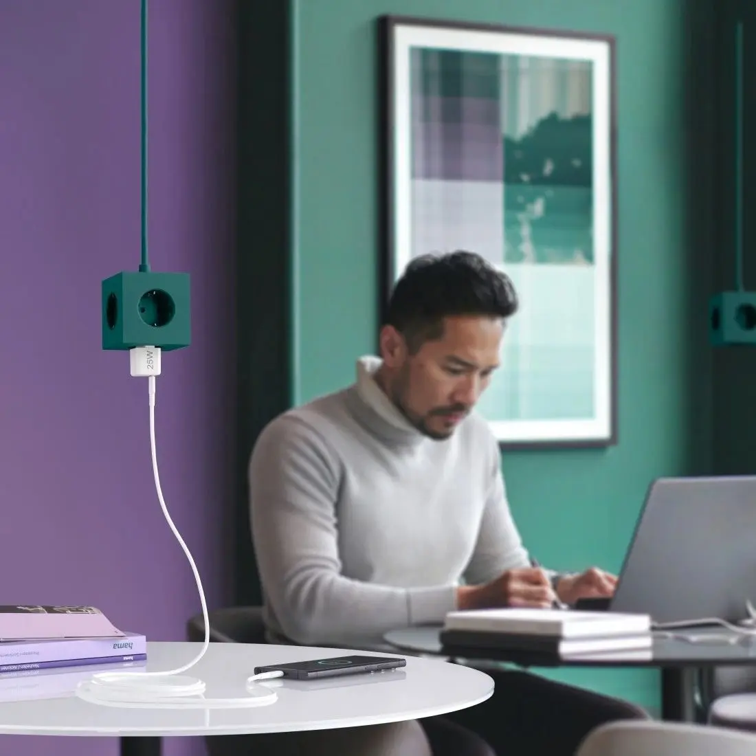 Incarcator Hama Super Mini 201981 25W (White) - 11