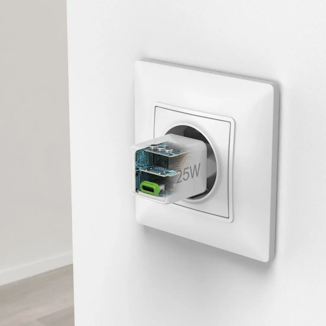 Incarcator Hama Super Mini 201981 25W (White) - 12