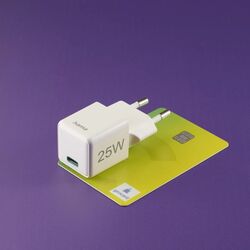 Incarcator Hama Super Mini 201981 25W (White) Thumb