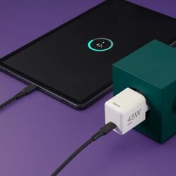 Зарядное устройство Hama Super Mini 201983 45W (White) Thumb