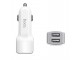 Incarcator auto Hoco Z23 + сablu microUSB (White)