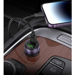 Incarcator auto Hoco Z52 Spacious PD38W (Purple) Thumb