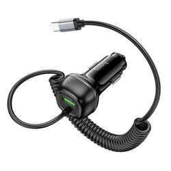 Incarcator auto Hoco Z58B Rank (Black) Thumb