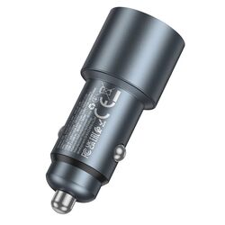 Incarcator auto Hoco Z60 Bloom (Metallic Grey) Thumb
