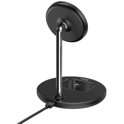 Incarcator fara fir 2in1 Hoco S23 Volant (Black) Thumb