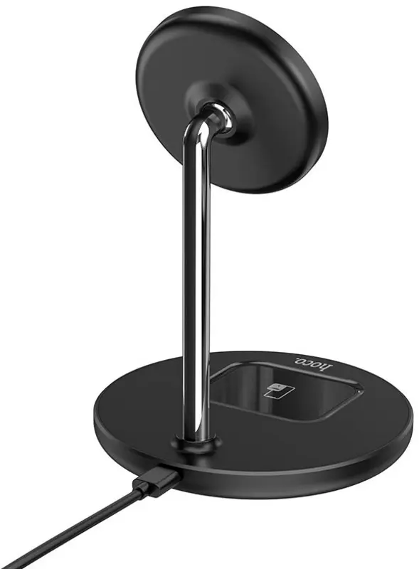 Incarcator fara fir 2in1 Hoco S23 Volant (Black)