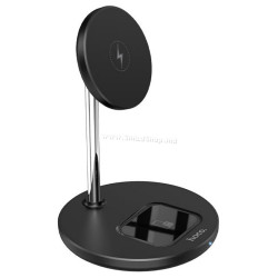 Incarcator fara fir 2in1 Hoco S23 Volant (Black)