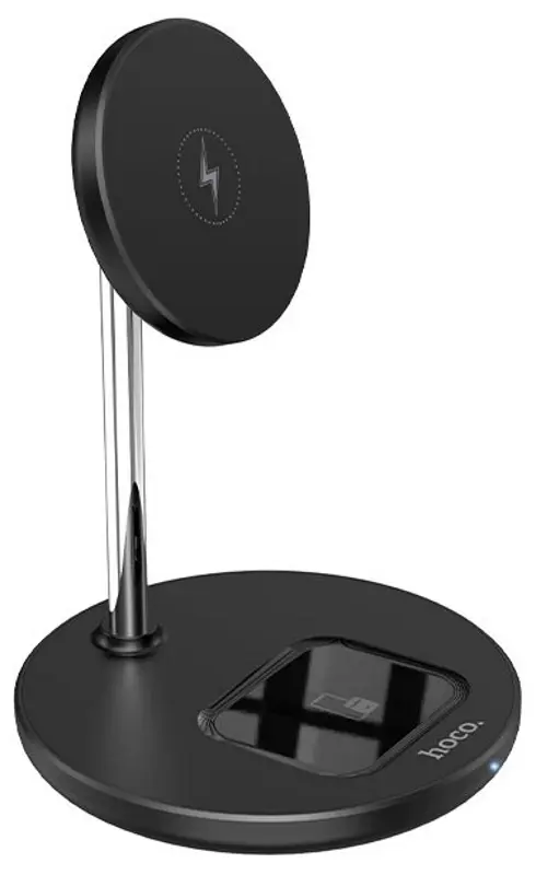 Incarcator fara fir 2in1 Hoco S23 Volant (Black)