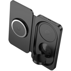 Incarcator fara fir Hoco 3in1 CQ13 Triumph (Black) Thumb