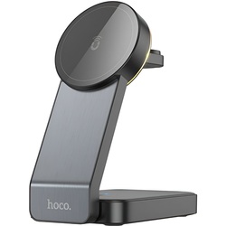 Incarcator fara fir 3in1 Hoco CQ3 (Black)