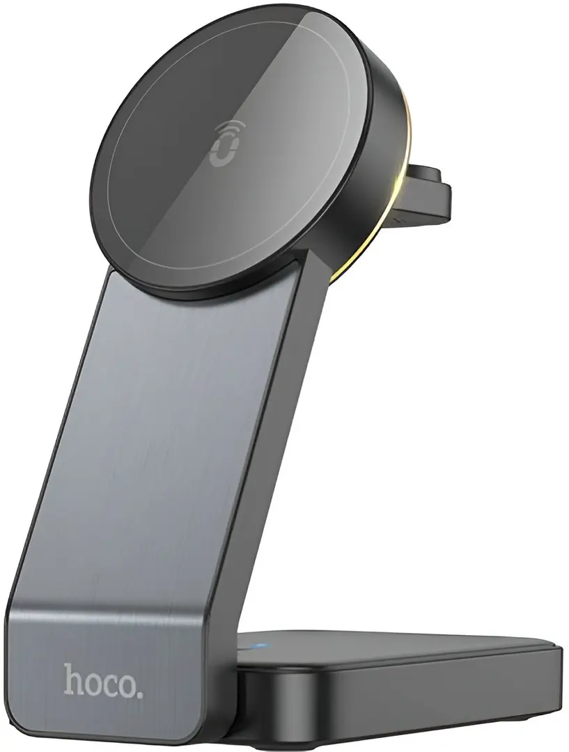 Беспроводное зарядное устройство 3в1 Hoco CQ3 (Black)