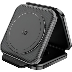 Беспроводное зарядное устройство 3в1 Hoco CQ4 Unique (Black) Thumb