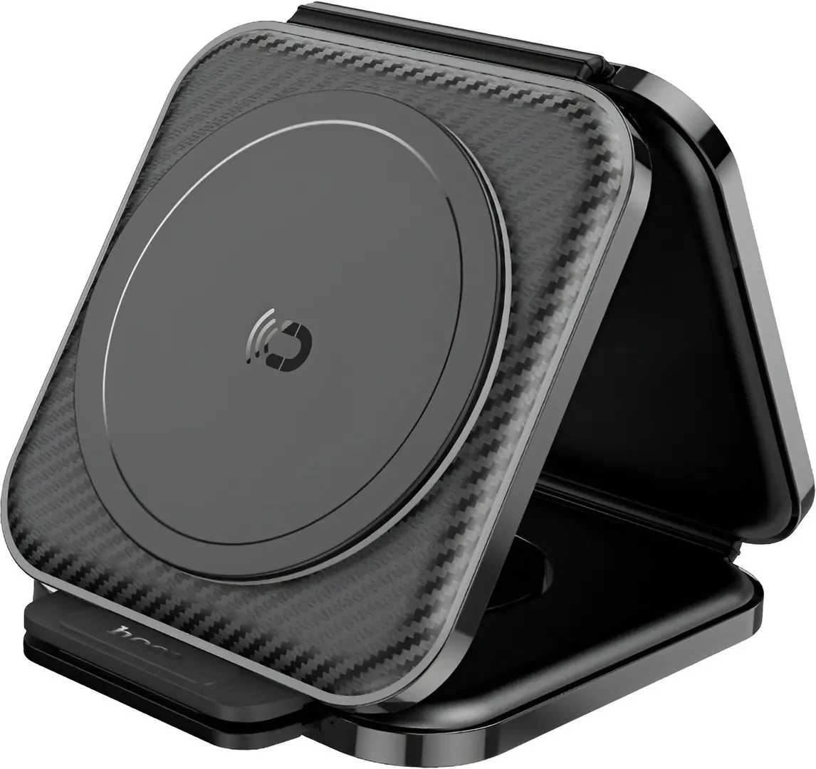 Беспроводное зарядное устройство 3в1 Hoco CQ4 Unique (Black)