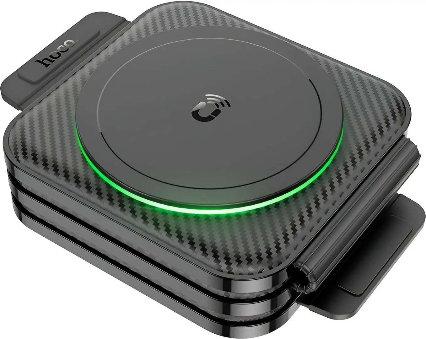 Беспроводное зарядное устройство 3в1 Hoco CQ4 Unique (Black)