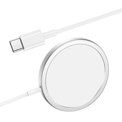 Incarcator wireless Hoco CW30 Pro Original Series (Silver) Thumb