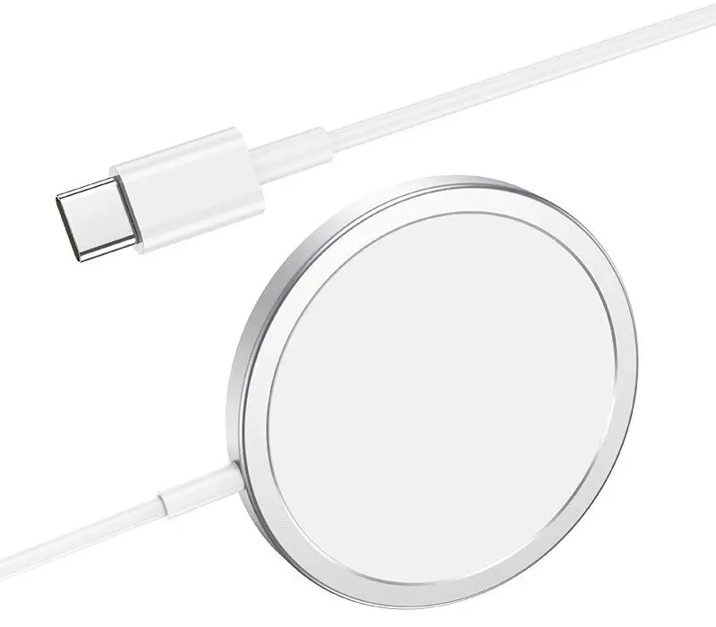 Incarcator wireless Hoco CW30 Pro Original Series (Silver)