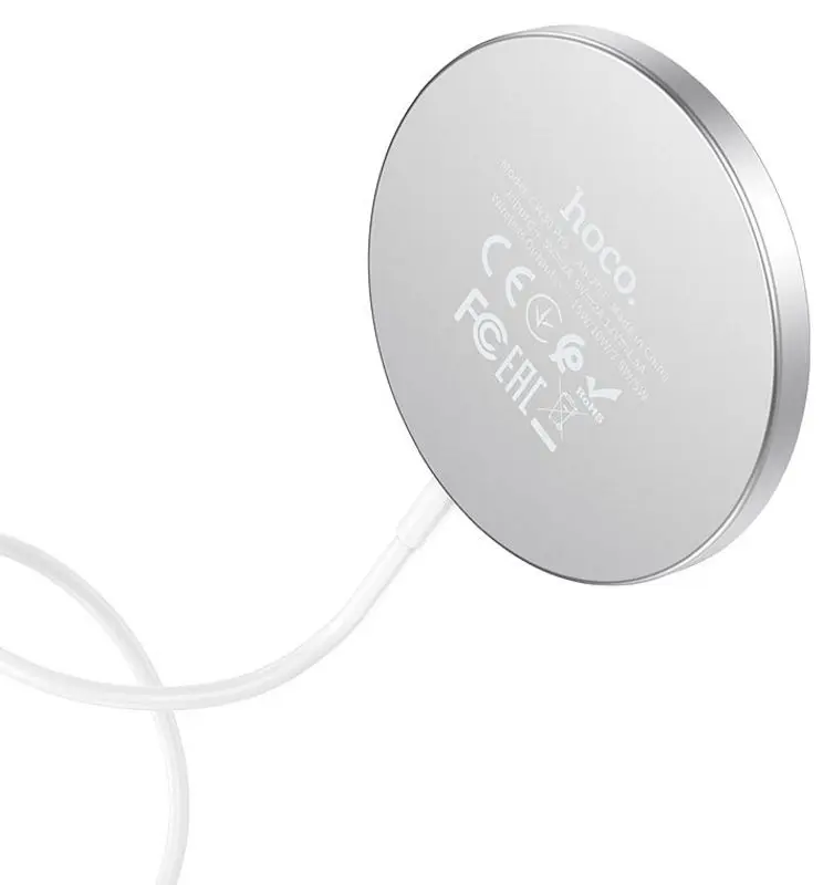 Incarcator wireless Hoco CW30 Pro Original Series (Silver)