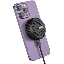 Беспроводное зарядное устройство Hoco CW57 Air-cooled (Black) Thumb