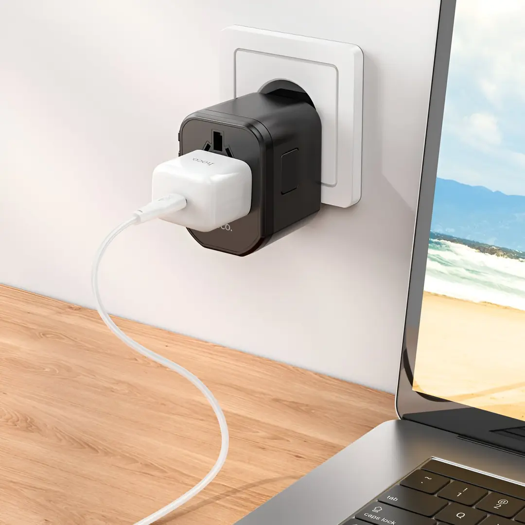 Incarcator Hoco AC15 Walker (White)